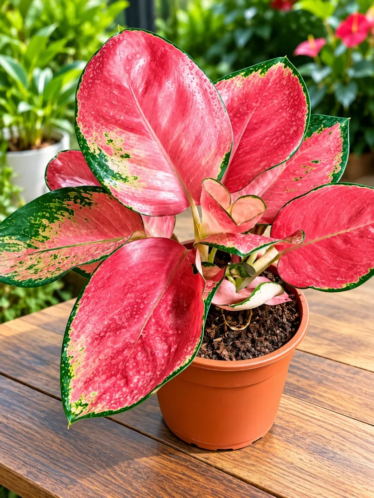 Aglaonema red Valentine - ₹500.00 | Varsha Nursery