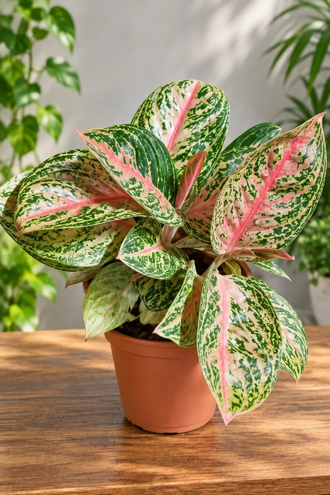Aglaonema Pink Legacy - ₹599.00 | Varsha Nursery
